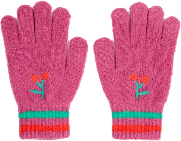 Manusi Cherry Knitted Gloves