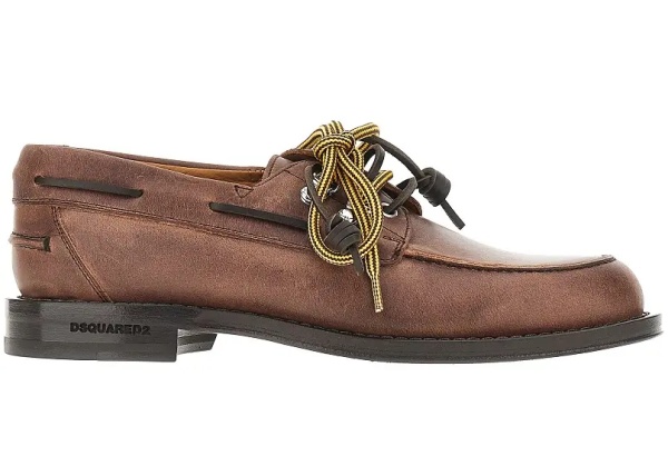Mocasini 'D2 Cottage' leather boat shoes
