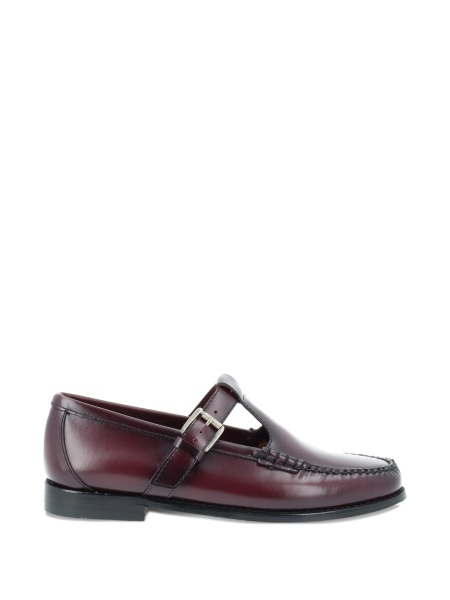 Mocasini G.H. BASS rosii din piele