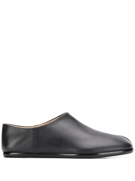 Mocasini Maison Margiela tabi negri din piele