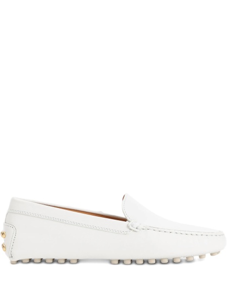 Mocasini TOD'S albi din piele