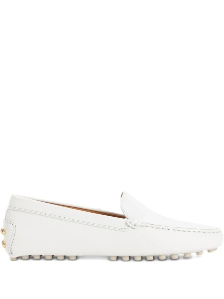 Mocasini TOD'S albi din piele