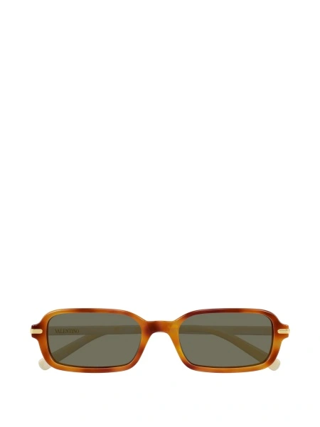 Ochelari de soare Valentino Garavani maro din acetat