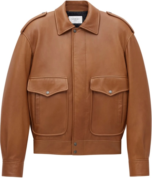 Oversized Leather Jacket
