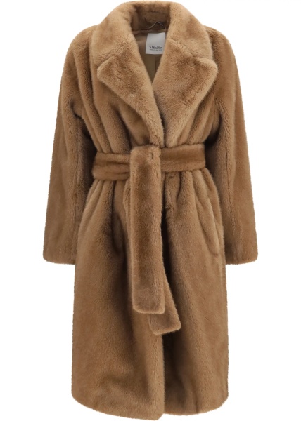 Paltoane Miss Coat in faux fur