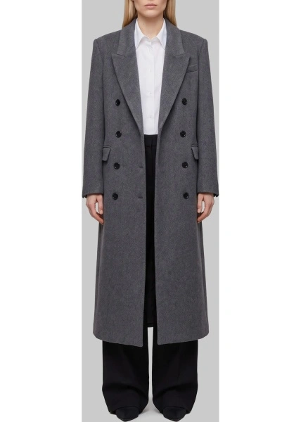 Palton Melange Iochloris Coat