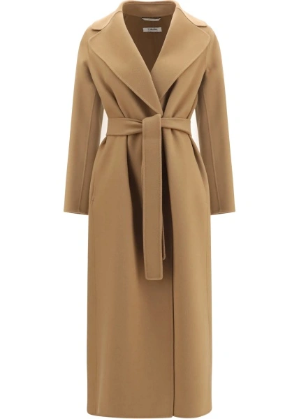 Palton 'S MAXMARA multicolor din lana virgina