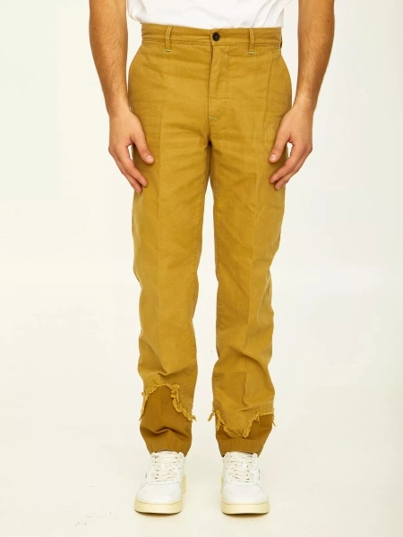 Pantaloni Camel Cotton Trousers