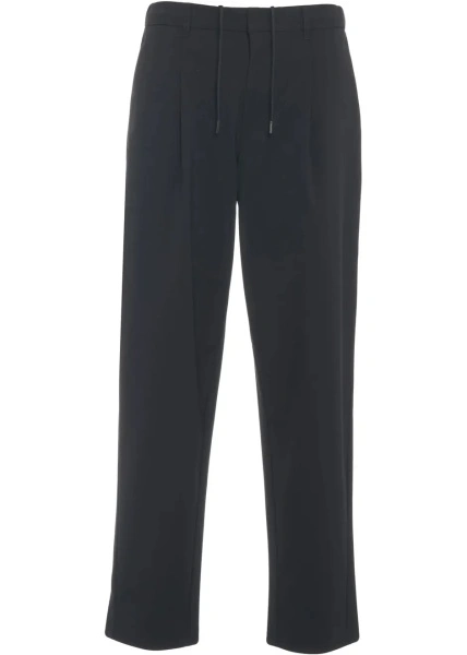Pantaloni casual AlphaTauri negri 'Panns'