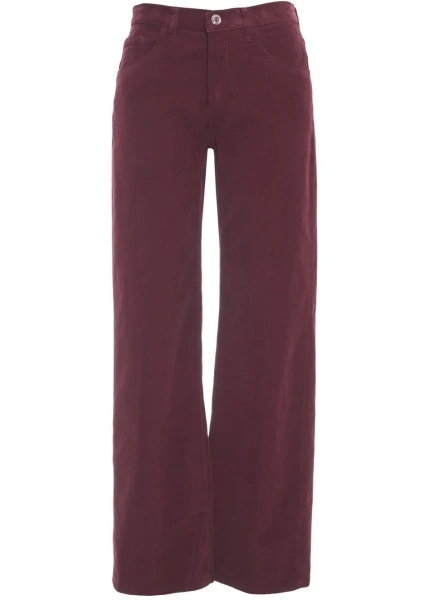 Pantaloni casual Dondup rosii din denim