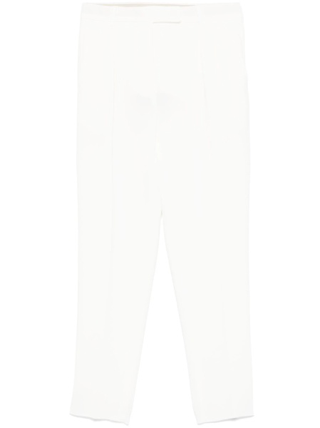 Pantaloni conici MaxMara Studio albi