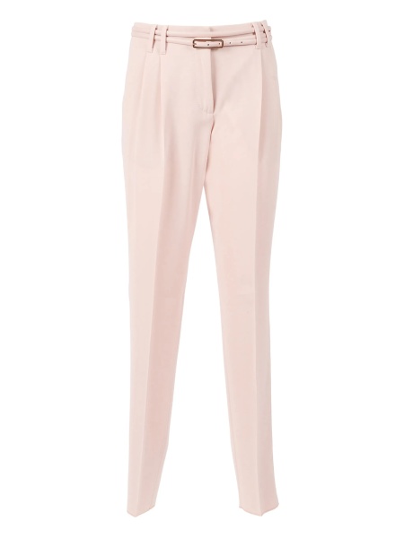 Pantaloni conici MaxMara Studio roz