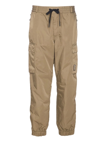 Pantaloni conici Moncler Grenoble maro