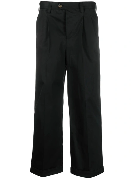 Pantaloni conici PT TORINO negri