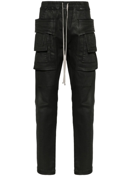 Pantaloni conici Rick Owens negri