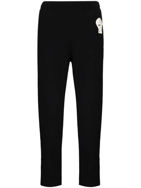 Pantaloni drepti Alexander McQueen negri