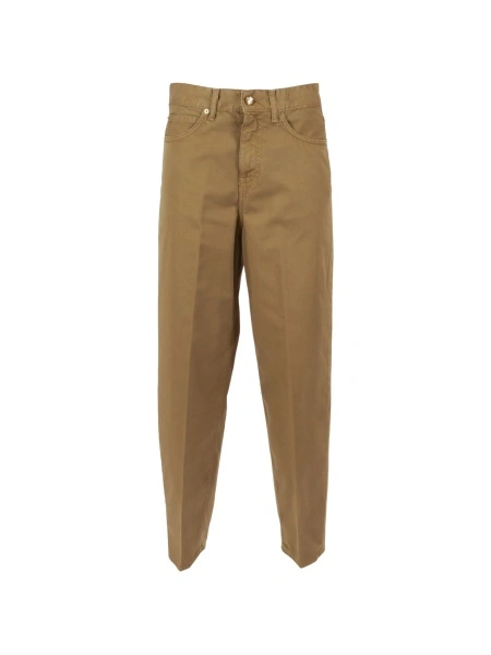 Pantaloni drepti Briglia maro
