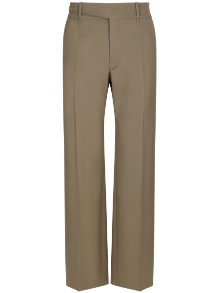 Pantaloni drepti Dolce & Gabbana neutri