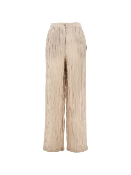 Pantaloni drepti Emporio Armani neutri