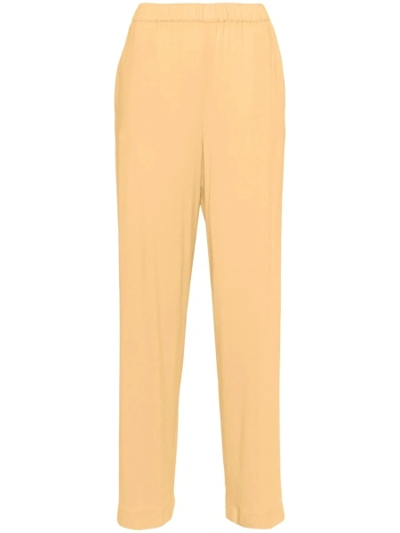 Pantaloni drepti Fabiana Filippi galbeni