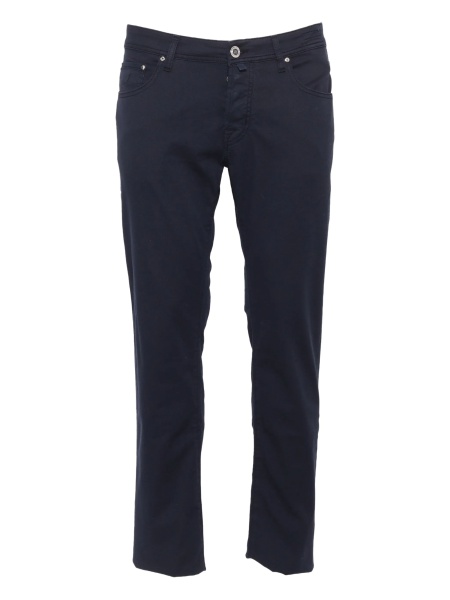 Pantaloni drepti Jacob Cohen albastri