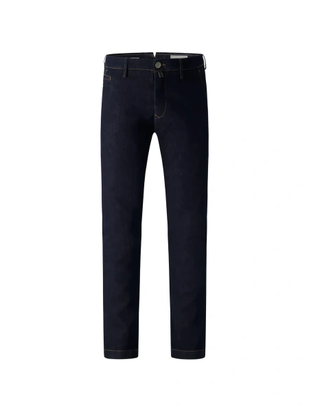 Pantaloni drepti Jacob Cohen albastri