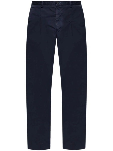 Pantaloni drepti Paul Smith albastri