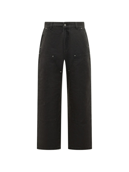 Pantaloni drepti REPRESENT negri