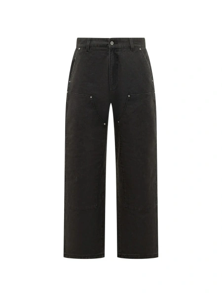 Pantaloni drepti REPRESENT negri