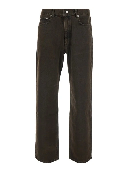Pantaloni DUNST maro din denim