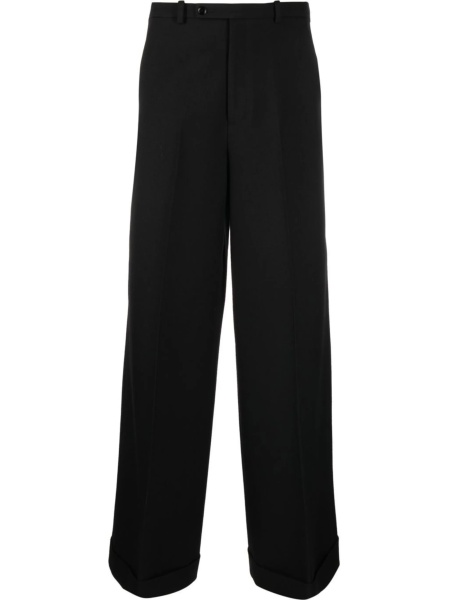 Pantaloni eleganti Gucci negri din lana