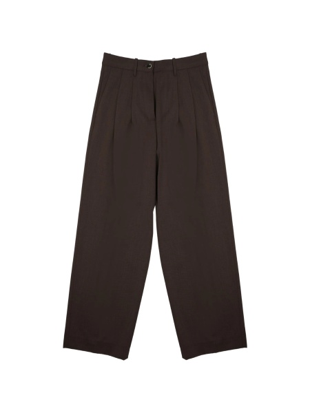 Pantaloni eleganti NINE:INTHE:MORNING maro