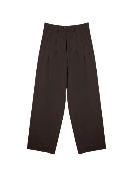 Pantaloni eleganti NINE:INTHE:MORNING maro
