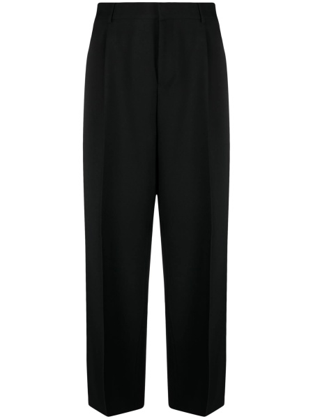 Pantaloni eleganti Versace negri din lana