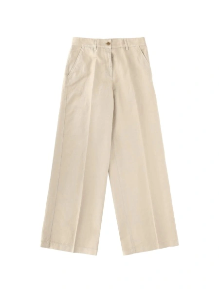 Pantaloni evazati Aspesi neutri