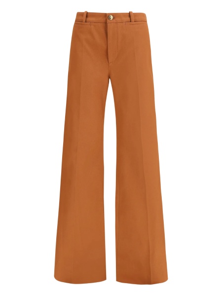Pantaloni evazati Chloe maro