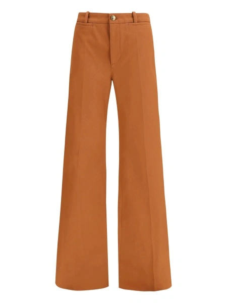 Pantaloni evazati Chloe maro