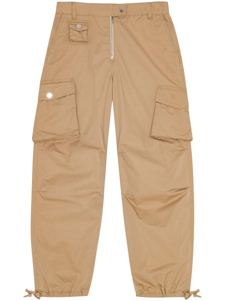 Pantaloni evazati Ganni neutri