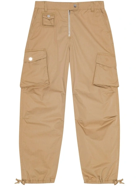 Pantaloni evazati Ganni neutri
