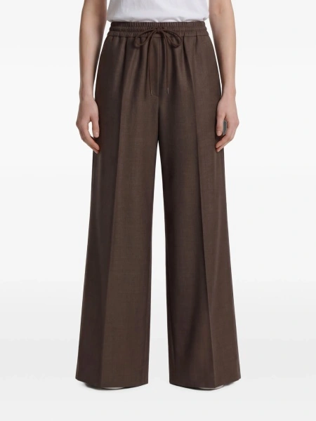 Pantaloni evazati Max Mara maro