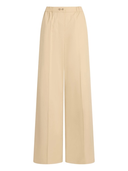Pantaloni evazati Patou neutri