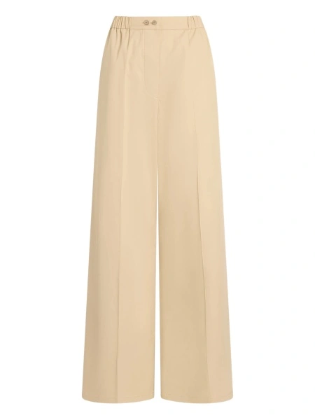 Pantaloni evazati Patou neutri