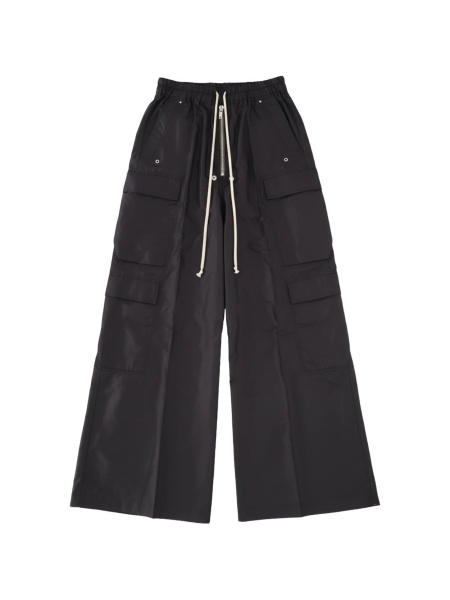 Pantaloni evazati Rick Owens negri