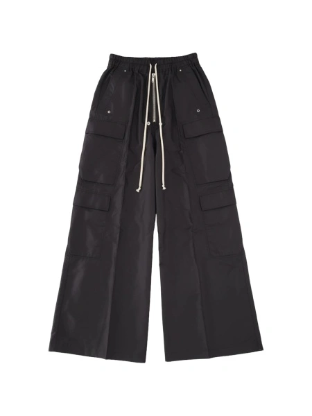 Pantaloni evazati Rick Owens negri