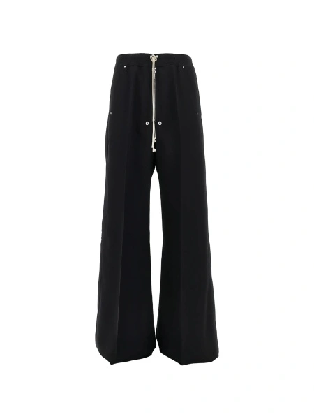 Pantaloni evazati Rick Owens negri