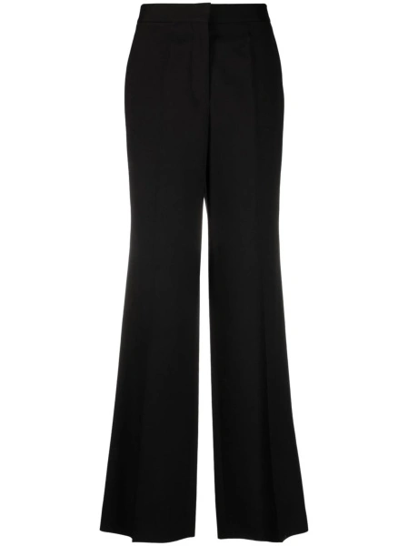 Pantaloni evazati Stella McCartney negri