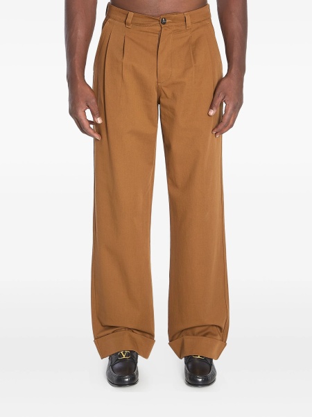 Pantaloni evazati Valentino Garavani maro