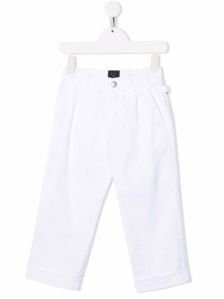 Pantaloni Fay albi