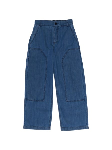 Pantaloni Fendi albastri