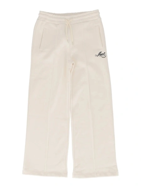 Pantaloni FLEECE PANTS GIRL CREMA/CREAM
